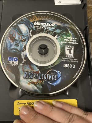 Rise Of Nations Rise Of Legends PC CD Rom Game | eBay