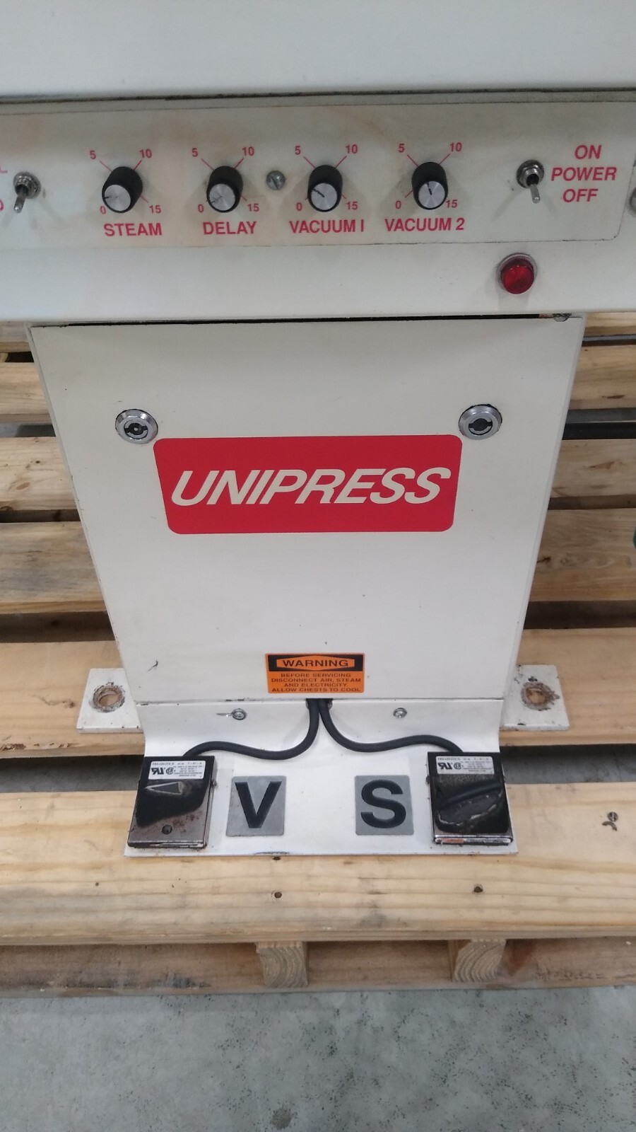 UNIPRESS 46X AUTOMATIC UTILITY PRESS LEGGER LAUNDY DRY CLEANING eBay