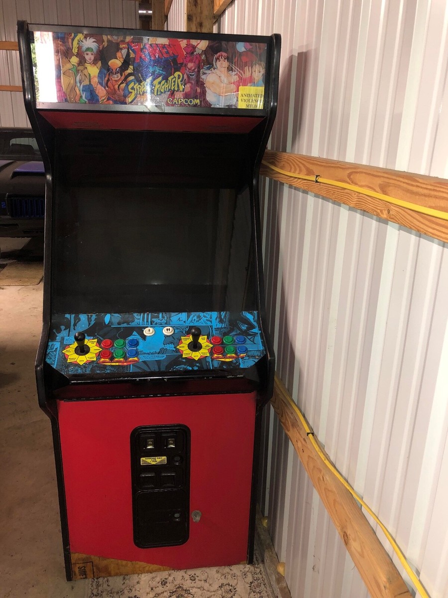 Capcom X-Men vs Street Fighter Arcade Machine full size