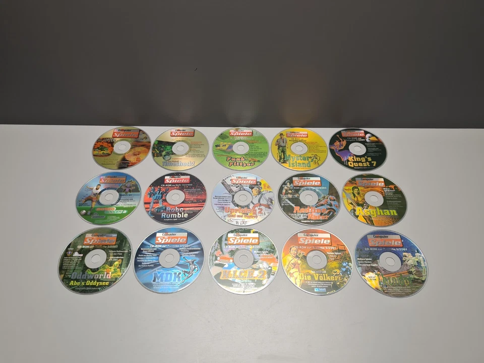 COMPUTER BILD SPIELE CD-ROM - GROßE AUSWAHL VON ÜBER 100 STÜCK - ALLE SEHR GUT - Bild 1 von 1
