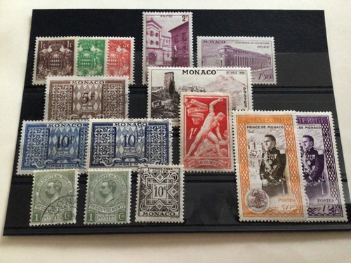 Timbres Monaco montés comme neufs et d'occasion A12595