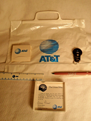 AT&T Advertising Items From 1980's But NEW Salesman Samples - 8 Different Gifts - 第 2/9 張圖片
