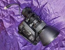 Fujinon S14X7.3B12U 14:1 ENG/EFP 7.3-102mm 1/2" bayonet mount zoom lens w/manual