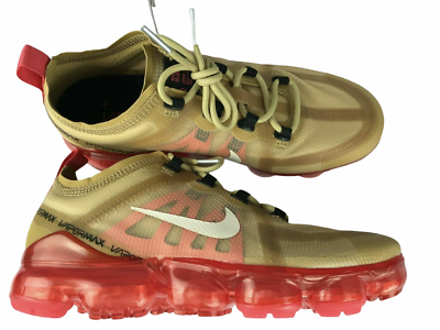 vapormax gold and red