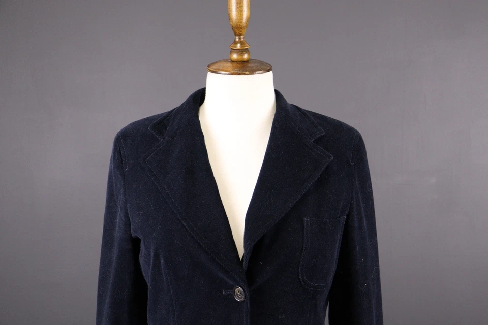 WEEKEND MAX MARA Pana Dos Botones Pantalón Traje Blazer + Pantalones Talla I 42/EE. UU. 8 Foto 3 de 4