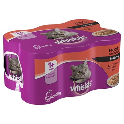 whiskas tins