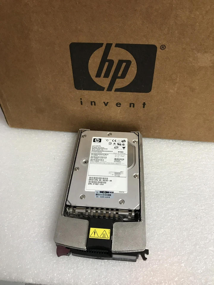 HP BF07288285 360209-004 72GB 15K scsi u320 hard drive 289243-001 9X5006-030 - Image 2 of 3