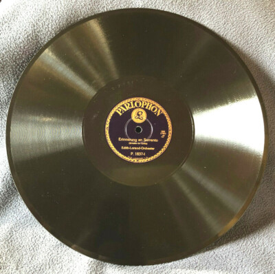 12'' Shellac Record Shellac - Edith Lorand Orchestra - Parlophone P 1837-I (113)