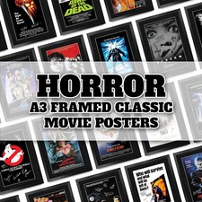 Horror Film Selection Collection Printed Poster Signed Picture for Movie Fans
