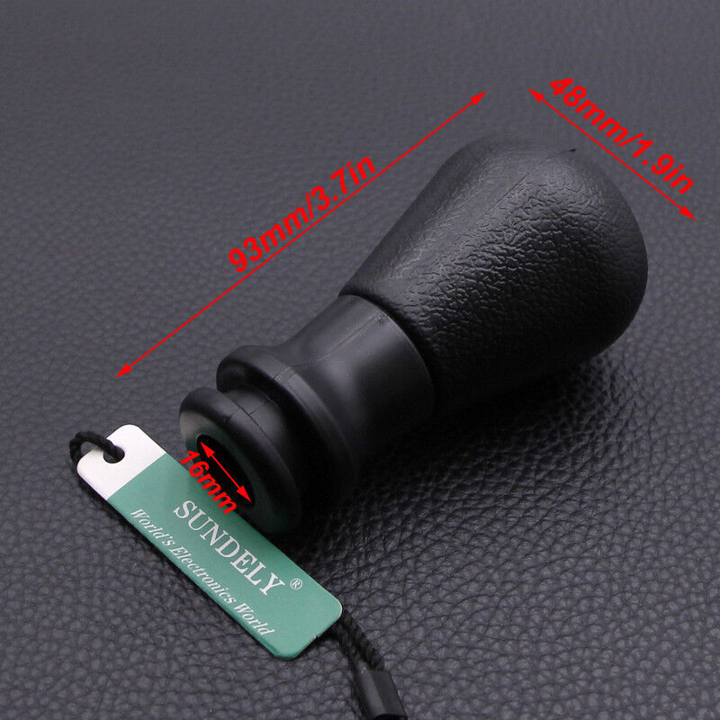 5 Speed Black Gear Shift Lever Knob For Peugeot 307 407 408 508 605 607