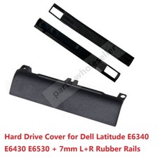 HDD Hard Drive Caddy Cover 7mm Rubber Rails for Dell Latitude E6340 E6430 E6530