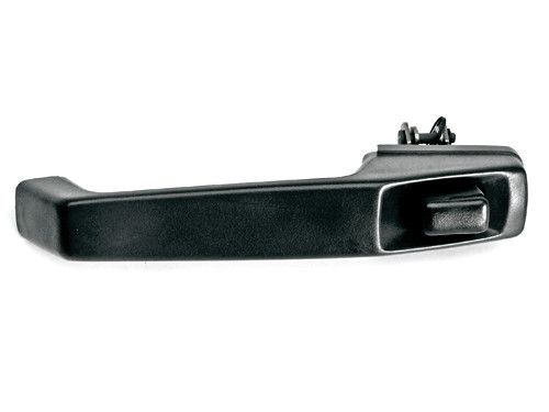 Poignée de porte gauche Jeep Cherokee XJ noire avant arrière en ABS renforcé