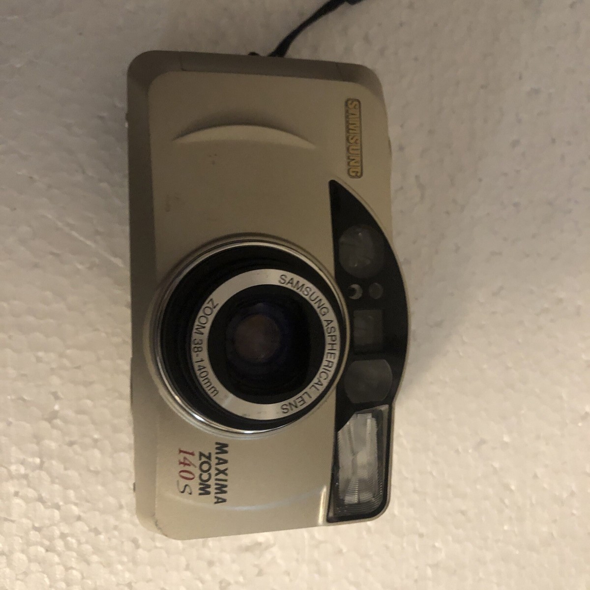 Samsung Maxima Zoom 140S 35mm Point Shoot Film Camera WORKING GREAT