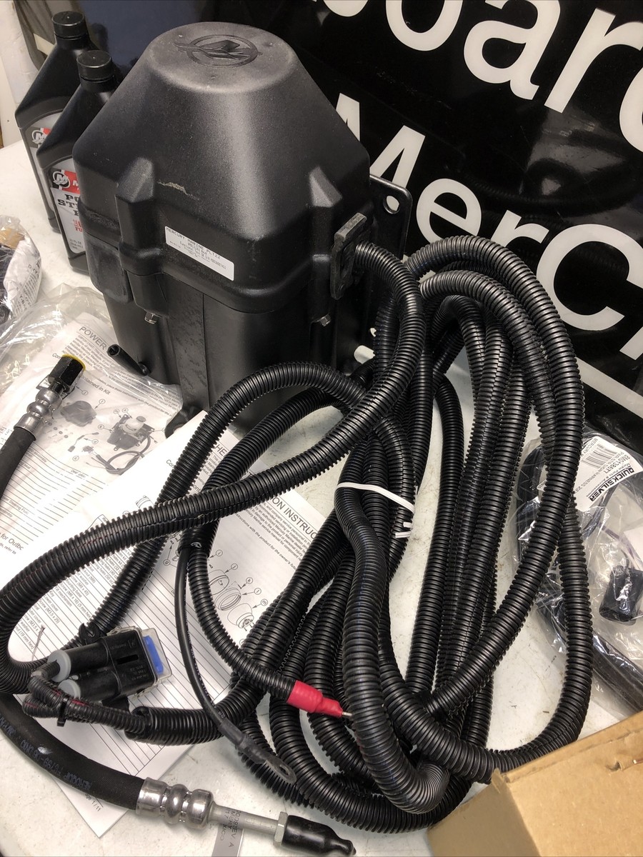 8M0138411 NEW GENUINE OEM MERCURY OUTBOARD POWER STEERING KIT 24
