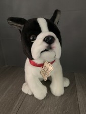 FAO SCHWARZ French Bulldog Puppy Terrier Dog Plush Stuffed Toy
