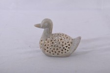 Stone Duck With Baby Inside Tummy Fine Craftmanship undercutt Item