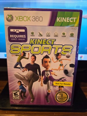 KINECT Sports (Microsoft Xbox 360) NEW, Sealed