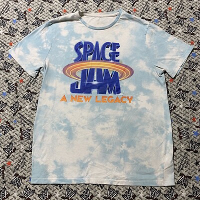 tie dye space jam shirt