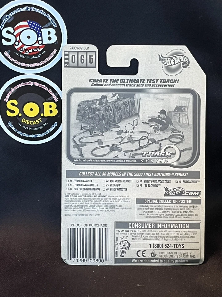 Hot Wheels Deora II Custom Surf Pickup 2 tablas de surf plateadas diecast selladas casi nuevo estado Foto 3 de 3