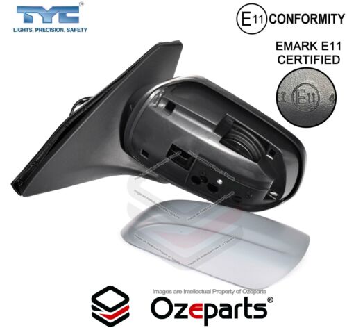 Set Pair LH+RH Electric Door Mirror Prime For Mazda BJ 323 Protege Astina 98~03 - Picture 3 of 6