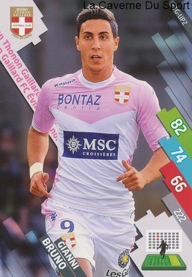 ETG-UP2 GIANNI BRUNO # BELGIUM TUNA CARD ADRENALYN FOOT 2015 PANINI
