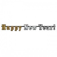 Girlande Happy New Year, 1,4M