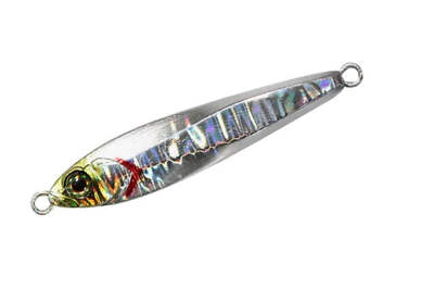 Jackall Métal Jig Big Backer Fit 7Grammes Shirasu Silver Magma