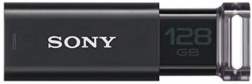 Sony USB Memory USB3.0 128GB Black Capless USM128GUB From Japan - Image 2 of 2