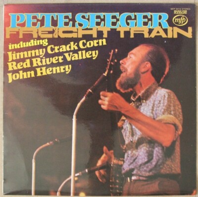 Pete Seeger - Freight Train (LP, RE)