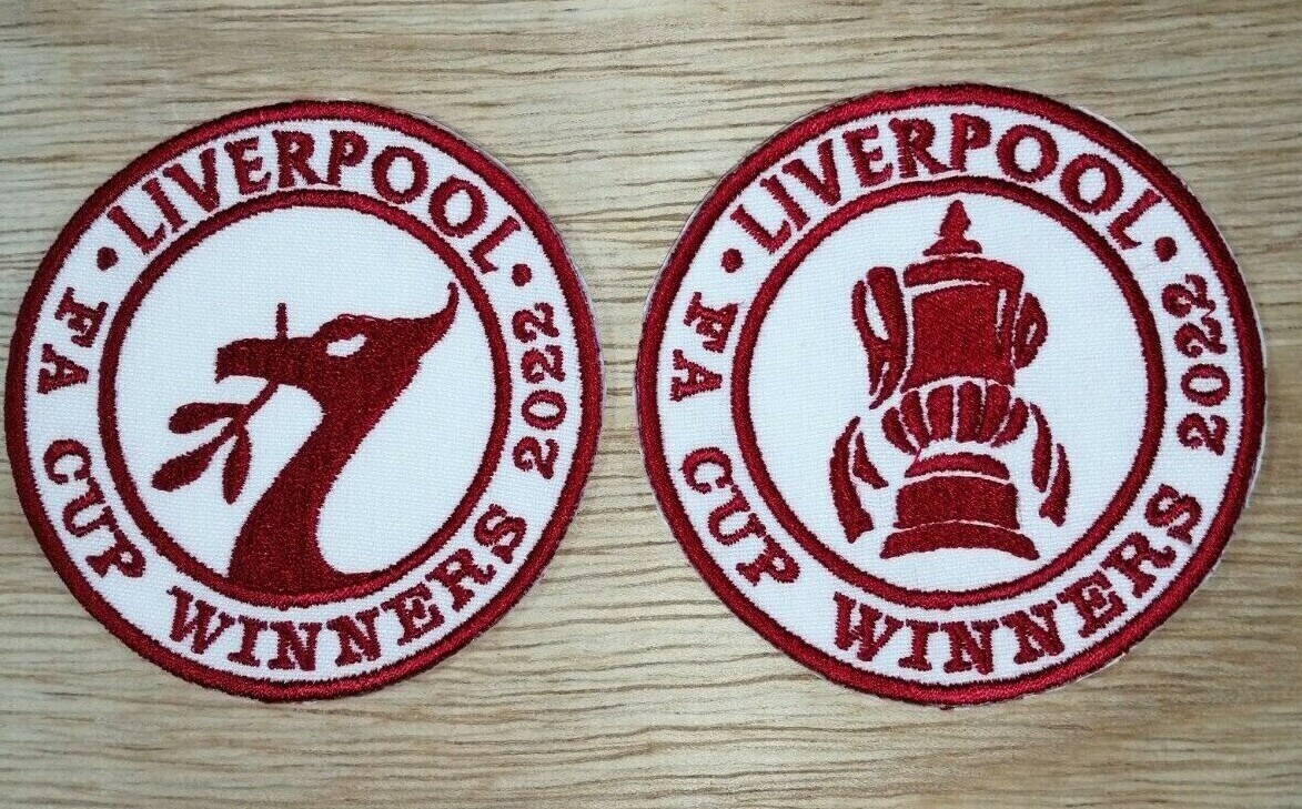 Patch Brodé FA Cup Liverpool 2022-2026 - Neuf, Fabrication Française