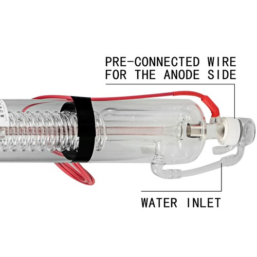 VEVOR Tubo Láser CO2 150W 130W 100W 80W 60W 50W 40W para Grabadora Láser Tubo Vi - Imagen 23 de 108