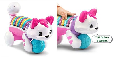 leapfrog count and crawl kitty pink