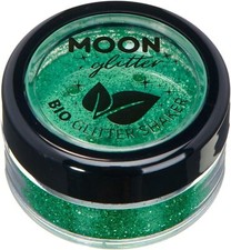Biodegradable Eco Glitter Shakers by Moon Glitter - Green - Cosmetic Bio Festiva