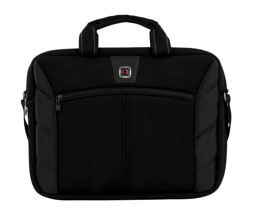 WENGER Sherpa 16" Laptop Slimcase Laptoptasche Businesstasche Black schwarz - Bild 1 von 4