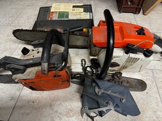 stihl 031 av und Stihl 020 AVP Motorsäge