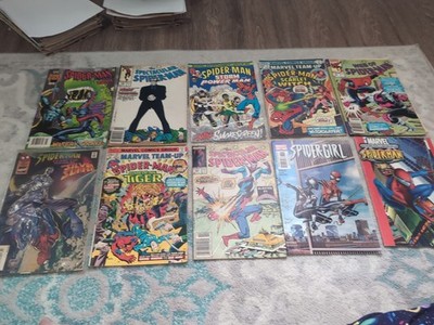 Comic Lot / Marvel / Spiderman / Vintage / Ungraded
