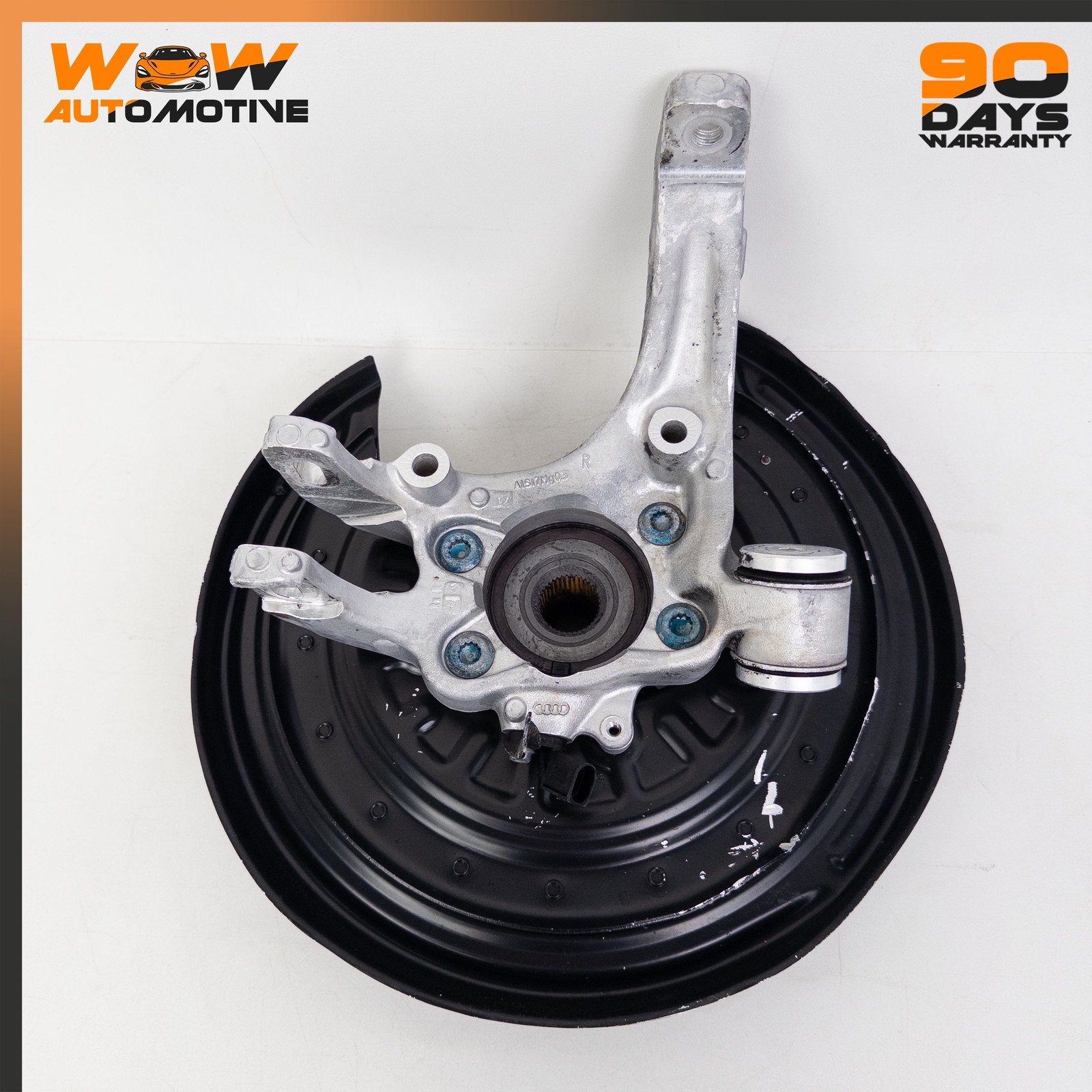 04-13 BENTLEY CONTINENTAL FLYING SPUR REAR RIGHT SPINDLE KNUCKLE HUB OEM