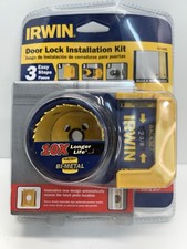 Irwin 3111005 Door Lock Installation Kit for backsets 2 3/8" & 2 3/4" NEW
