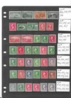 Large Mint US Stamp Collection  (Scott  232 - 530)  38 Stamps  ALL DIFFERENT!!!