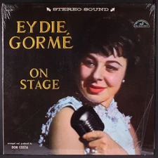 EYDIE GORME: on stage ABC 12" LP 33 RPM