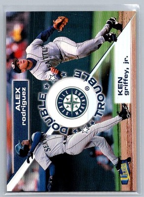 1998 Ultra #1 DT Ken Griffey, Jr. / Alex Rodriguez Double Trouble Mariners