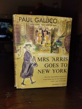 MRS. ARRIS GOES TO NEW YORK by Paul Gallico ~ 1960 1st Edition HC/DJ