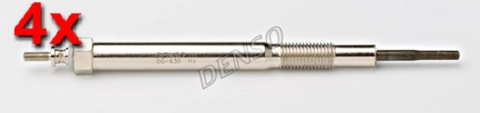 DENSO 4x Glow Plug For FORD Ranger MAZDA Bt-50 06-15