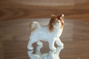Akita, Shiba Inu, porcelain figurine Dog made in Japan high quality collectable