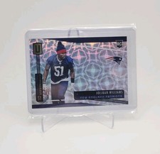 JOEJUAN WILLIAMS 2019 Panini Unparalleled 7/135 Holo Cubic Rookie #267 PATRIOTS