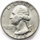 1964-D Washington Quarter Dollar 25c Unc AU++ * Nice Surfaces 1964D