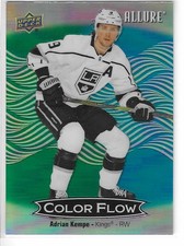 2024-25 Upper Deck Allure - Color Flow Adrian Kempe #CFL-3 Green Blue