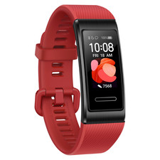 Huawei Band 4 Pro Smartwatch GPS Fitness Tracker AMOLED SpO2 Rosso Cinabro - Nuovo