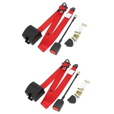 For All Volkswagen Super Beetle Car Seat Belts 2pcs Front Seat Seat Belt Straps