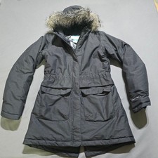Columbia Winter Nordic Strider Parka Jacket girls Large Omni-Heat Hood